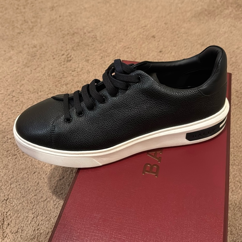 Black Bally sneakers size 11